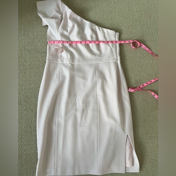 Karl Lagerfeld knee length dress light pink sz 12 - Picture 1 of 3